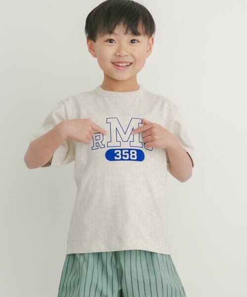 URBAN RESEARCH DOORS / アーバンリサーチ ドアーズ トップス | 『別注』CHAMPION×DOORS　RMS Tシャツ(KIDS) | 詳細5