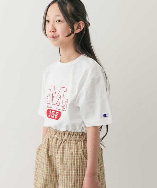 URBAN RESEARCH DOORS / アーバンリサーチ ドアーズ トップス | 『150サイズ』『別注』CHAMPION×DOORS　RMS Tシャツ(KIDS) | 詳細3
