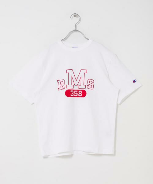 URBAN RESEARCH DOORS / アーバンリサーチ ドアーズ トップス | 『150サイズ』『別注』CHAMPION×DOORS　RMS Tシャツ(KIDS) | 詳細7