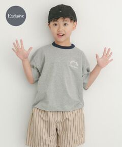URBAN RESEARCH DOORS / アーバンリサーチ ドアーズ トップス | 『別注』CHAMPION×DOORS　リンガー刺繍ロゴTシャツ(KIDS)