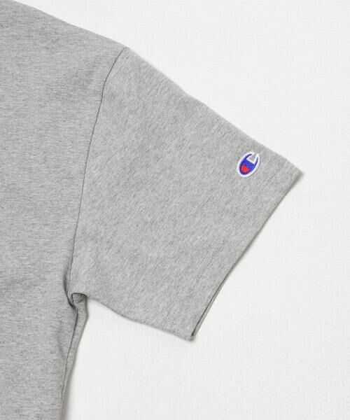 URBAN RESEARCH DOORS / アーバンリサーチ ドアーズ トップス | 『150サイズ』『別注』CHAMPION×DOORS　リンガー刺繍ロゴTシャツ(KIDS) | 詳細2