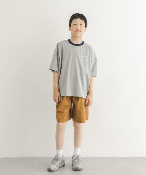 URBAN RESEARCH DOORS / アーバンリサーチ ドアーズ トップス | 『150サイズ』『別注』CHAMPION×DOORS　リンガー刺繍ロゴTシャツ(KIDS) | 詳細4
