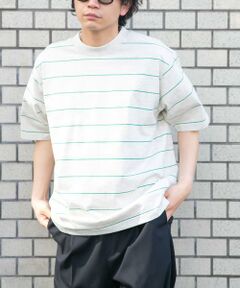 URBAN RESEARCH DOORS / アーバンリサーチ ドアーズ Tシャツ | FORK&SPOON　プレーティングボーダーショートスリーブTシャツ