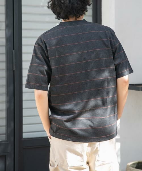 URBAN RESEARCH DOORS / アーバンリサーチ ドアーズ Tシャツ | FORK&SPOON　プレーティングボーダーショートスリーブTシャツ | 詳細12