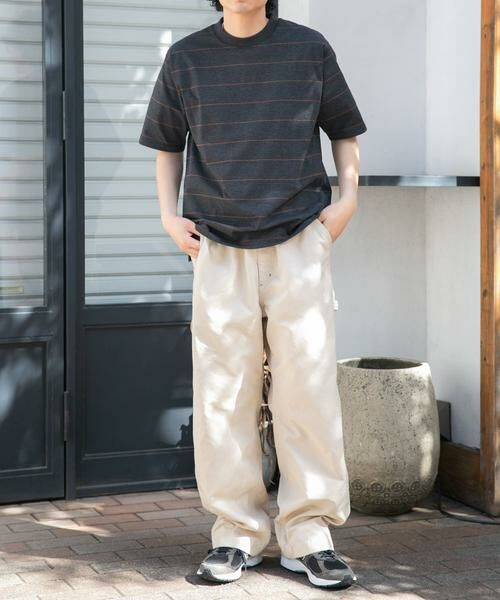 URBAN RESEARCH DOORS / アーバンリサーチ ドアーズ Tシャツ | FORK&SPOON　プレーティングボーダーショートスリーブTシャツ | 詳細13