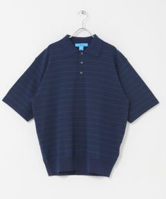 URBAN RESEARCH DOORS / アーバンリサーチ ドアーズ ニット・セーター | FORK&SPOON　ボーダーショートスリーブニットポロ