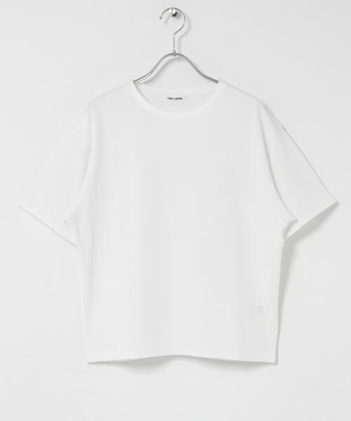 URBAN RESEARCH DOORS / アーバンリサーチ ドアーズ Tシャツ | FORK&SPOON　ソリッドショートスリーブTシャツ（オフホワイト）