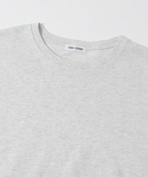 URBAN RESEARCH DOORS / アーバンリサーチ ドアーズ Tシャツ | FORK&SPOON　ソリッドショートスリーブTシャツ | 詳細11