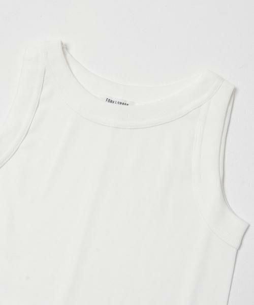 URBAN RESEARCH DOORS / アーバンリサーチ ドアーズ タンクトップ | FORK&SPOON　フライスタンクトップ | 詳細2