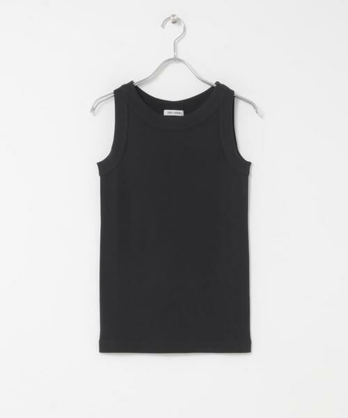 URBAN RESEARCH DOORS / アーバンリサーチ ドアーズ タンクトップ | FORK&SPOON　フライスタンクトップ（ブラック）