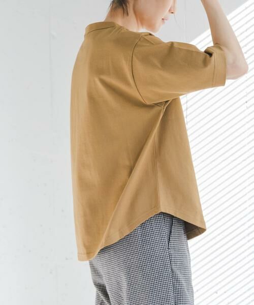 URBAN RESEARCH DOORS / アーバンリサーチ ドアーズ Tシャツ | FORK&SPOON　ボトルネックショートスリーブTシャツ | 詳細2