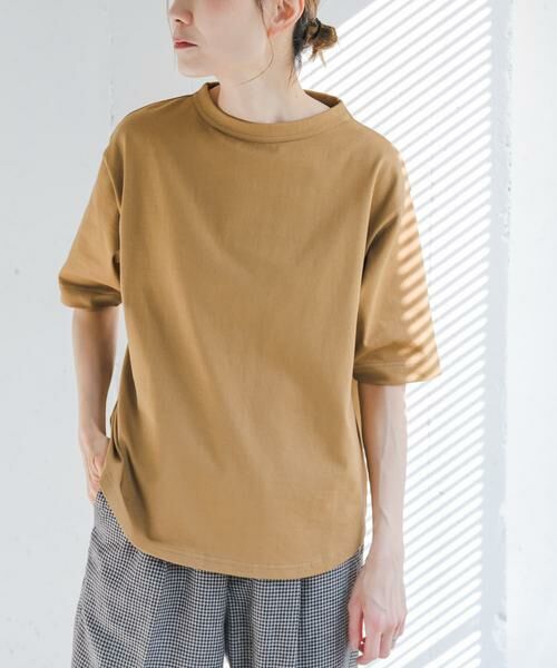 URBAN RESEARCH DOORS / アーバンリサーチ ドアーズ Tシャツ | FORK&SPOON　ボトルネックショートスリーブTシャツ | 詳細3