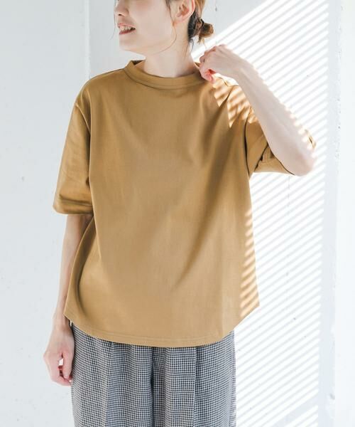 URBAN RESEARCH DOORS / アーバンリサーチ ドアーズ Tシャツ | FORK&SPOON　ボトルネックショートスリーブTシャツ | 詳細4