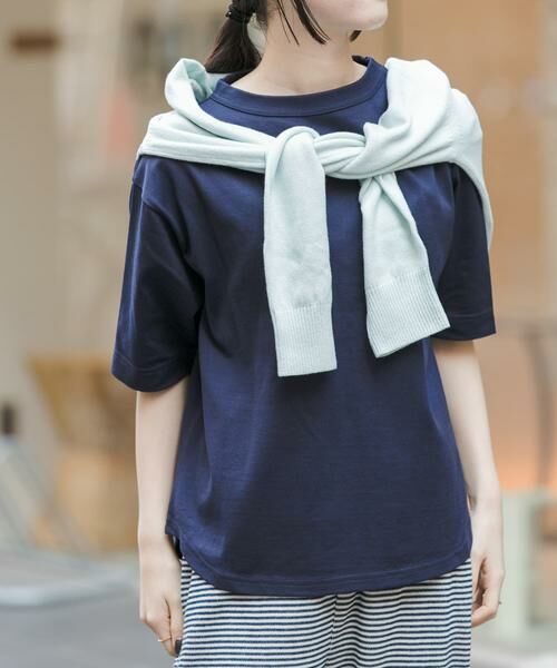 URBAN RESEARCH DOORS / アーバンリサーチ ドアーズ Tシャツ | FORK&SPOON　ボトルネックショートスリーブTシャツ | 詳細12