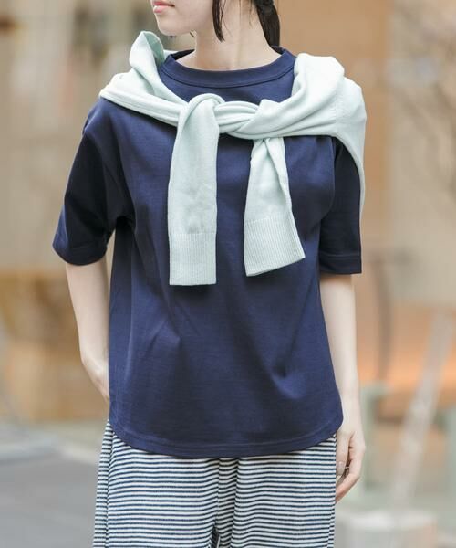 URBAN RESEARCH DOORS / アーバンリサーチ ドアーズ Tシャツ | FORK&SPOON　ボトルネックショートスリーブTシャツ | 詳細13