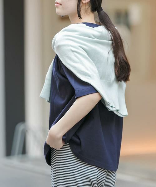 URBAN RESEARCH DOORS / アーバンリサーチ ドアーズ Tシャツ | FORK&SPOON　ボトルネックショートスリーブTシャツ | 詳細15