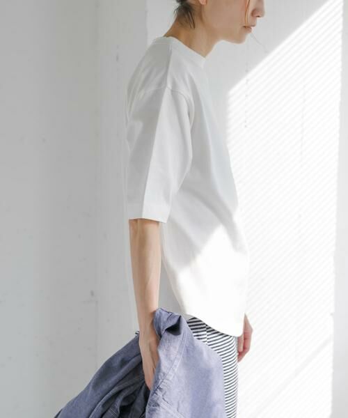 URBAN RESEARCH DOORS / アーバンリサーチ ドアーズ Tシャツ | FORK&SPOON　ボトルネックショートスリーブTシャツ | 詳細19