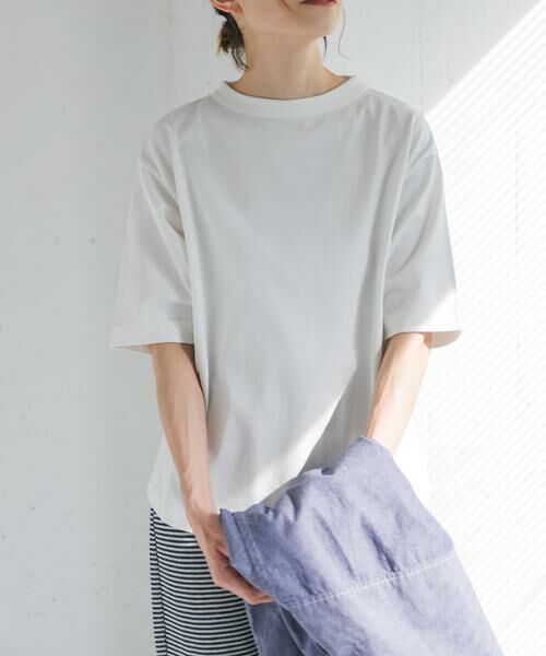 URBAN RESEARCH DOORS / アーバンリサーチ ドアーズ Tシャツ | FORK&SPOON　ボトルネックショートスリーブTシャツ | 詳細22