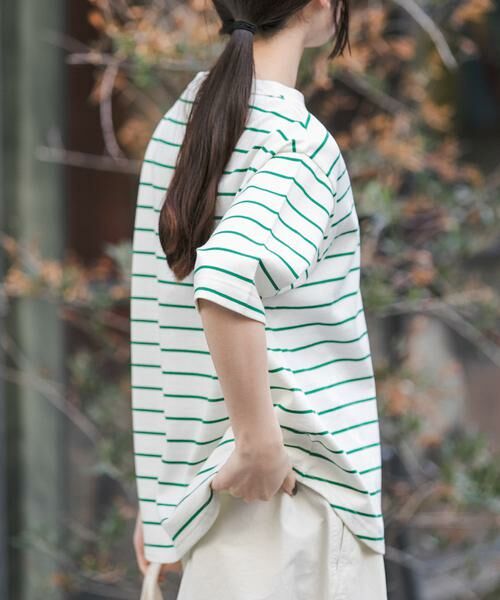 URBAN RESEARCH DOORS / アーバンリサーチ ドアーズ Tシャツ | FORK&SPOON　ボトルネックショートスリーブTシャツ | 詳細29