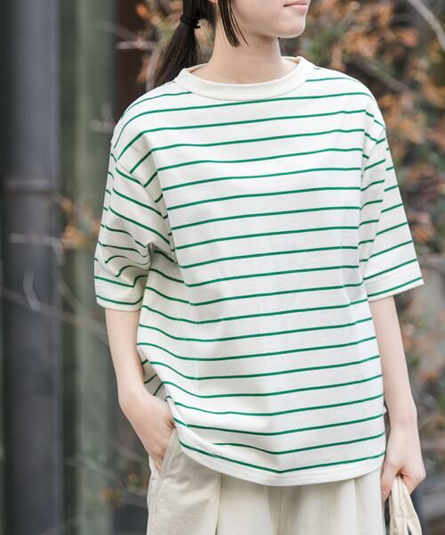 URBAN RESEARCH DOORS / アーバンリサーチ ドアーズ Tシャツ | FORK&SPOON　ボトルネックショートスリーブTシャツ | 詳細30