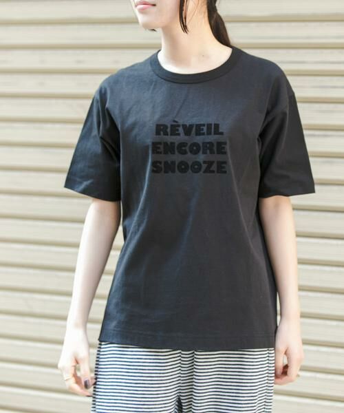 URBAN RESEARCH DOORS / アーバンリサーチ ドアーズ Tシャツ | FORK&SPOON　フロッキーロゴショートスリーブTシャツ（ブラック系その他）