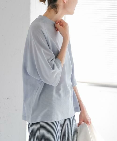 URBAN RESEARCH DOORS / アーバンリサーチ ドアーズ Tシャツ | FORK&SPOON　シアー裏毛プルオーバー | 詳細2