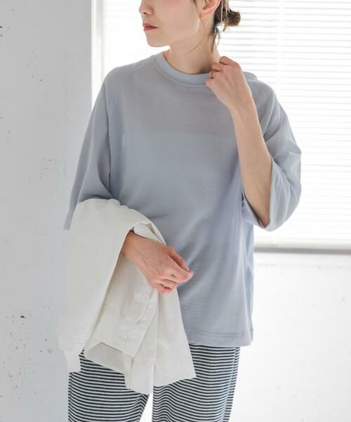 URBAN RESEARCH DOORS / アーバンリサーチ ドアーズ Tシャツ | FORK&SPOON　シアー裏毛プルオーバー | 詳細4