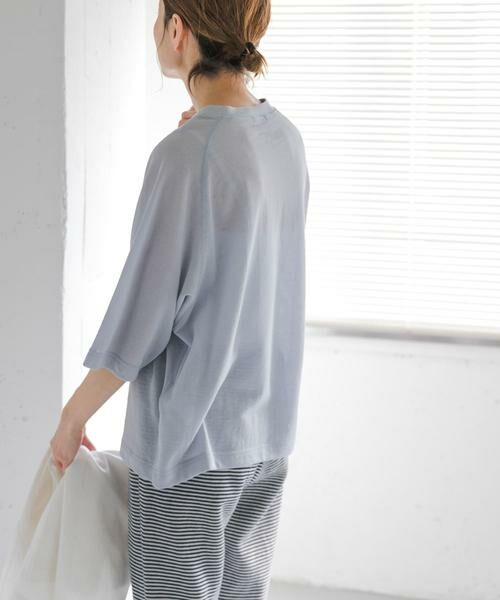 URBAN RESEARCH DOORS / アーバンリサーチ ドアーズ Tシャツ | FORK&SPOON　シアー裏毛プルオーバー | 詳細6