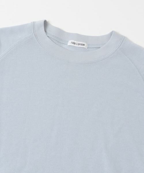 URBAN RESEARCH DOORS / アーバンリサーチ ドアーズ Tシャツ | FORK&SPOON　シアー裏毛プルオーバー | 詳細9