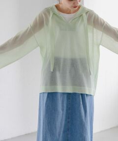 URBAN RESEARCH DOORS / アーバンリサーチ ドアーズ その他トップス | FORK&SPOON　セーラーカラーシアーニットプルオーバー