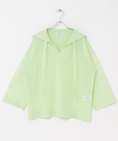 URBAN RESEARCH DOORS / アーバンリサーチ ドアーズ その他トップス | FORK&SPOON　セーラーカラーシアーニットプルオーバー | 詳細8