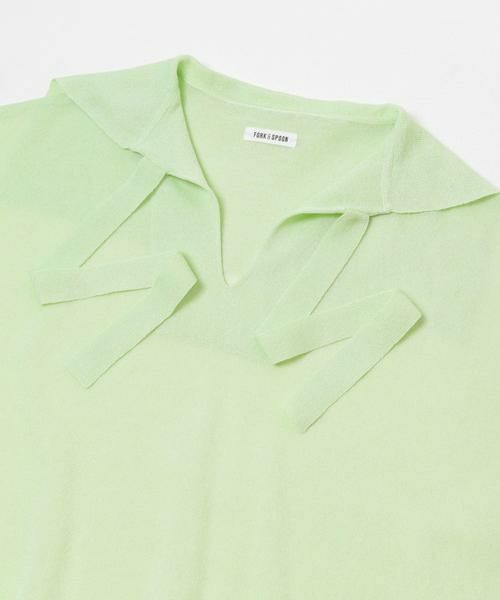 URBAN RESEARCH DOORS / アーバンリサーチ ドアーズ その他トップス | FORK&SPOON　セーラーカラーシアーニットプルオーバー | 詳細9