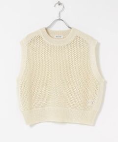 URBAN RESEARCH DOORS / アーバンリサーチ ドアーズ ベスト | FORK&SPOON　ペーパーメッシュニットベスト