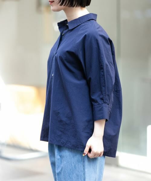 URBAN RESEARCH DOORS / アーバンリサーチ ドアーズ シャツ・ブラウス | FORK&SPOON　レギュラーカラーバレルシャツ | 詳細3