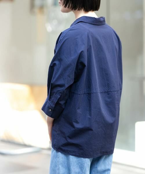 URBAN RESEARCH DOORS / アーバンリサーチ ドアーズ シャツ・ブラウス | FORK&SPOON　レギュラーカラーバレルシャツ | 詳細4