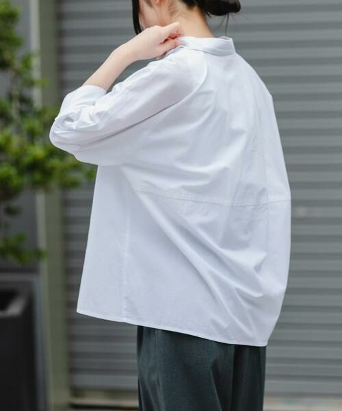 URBAN RESEARCH DOORS / アーバンリサーチ ドアーズ シャツ・ブラウス | FORK&SPOON　レギュラーカラーバレルシャツ | 詳細7