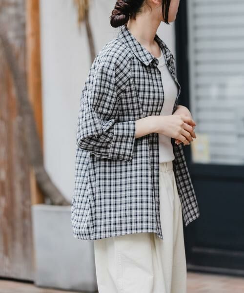 URBAN RESEARCH DOORS / アーバンリサーチ ドアーズ シャツ・ブラウス | FORK&SPOON　レギュラーカラーバレルシャツ | 詳細12