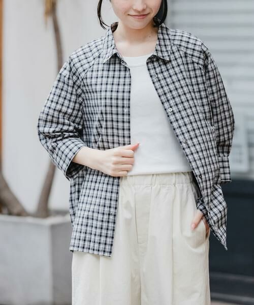 URBAN RESEARCH DOORS / アーバンリサーチ ドアーズ シャツ・ブラウス | FORK&SPOON　レギュラーカラーバレルシャツ | 詳細13