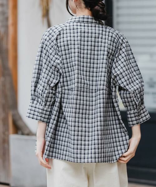 URBAN RESEARCH DOORS / アーバンリサーチ ドアーズ シャツ・ブラウス | FORK&SPOON　レギュラーカラーバレルシャツ | 詳細17