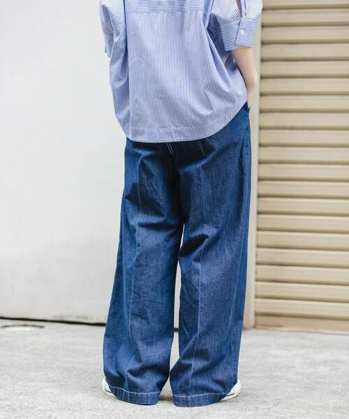 URBAN RESEARCH DOORS / アーバンリサーチ ドアーズ デニムパンツ | FORK&SPOON　綿麻デニムパンツ | 詳細17