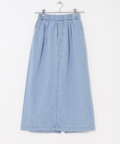 URBAN RESEARCH DOORS / アーバンリサーチ ドアーズ スカート | FORK&SPOON　綿麻デニムスカート | 詳細8