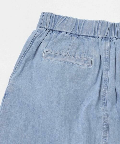 URBAN RESEARCH DOORS / アーバンリサーチ ドアーズ スカート | FORK&SPOON　綿麻デニムスカート | 詳細9