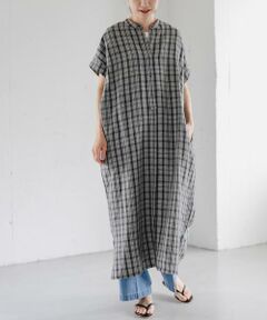 URBAN RESEARCH DOORS / アーバンリサーチ ドアーズ ワンピース | FORK&SPOON　リネンレーヨンシャツワンピース