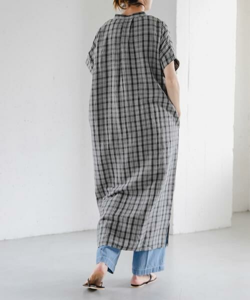 URBAN RESEARCH DOORS / アーバンリサーチ ドアーズ ワンピース | FORK&SPOON　リネンレーヨンシャツワンピース | 詳細29