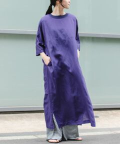 URBAN RESEARCH DOORS / アーバンリサーチ ドアーズ ワンピース | 『一部WEB限定カラー』FORK&SPOON　リネン混プルオーバーワンピース