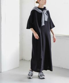 URBAN RESEARCH DOORS / アーバンリサーチ ドアーズ ワンピース | 『一部WEB限定カラー』FORK&SPOON　リネン混プルオーバーワンピース