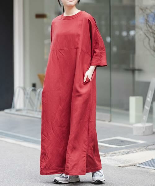 URBAN RESEARCH DOORS / アーバンリサーチ ドアーズ ワンピース | 『一部WEB限定カラー』FORK&SPOON　リネン混プルオーバーワンピース | 詳細5