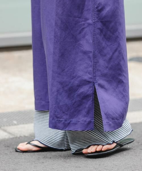 URBAN RESEARCH DOORS / アーバンリサーチ ドアーズ ワンピース | 『一部WEB限定カラー』FORK&SPOON　リネン混プルオーバーワンピース | 詳細28