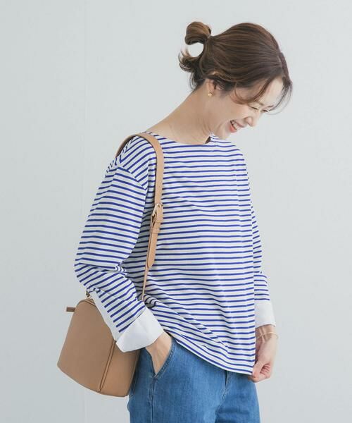 URBAN RESEARCH DOORS / アーバンリサーチ ドアーズ Tシャツ | カフスドッキングボーダープルオーバー | 詳細2