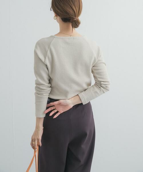 URBAN RESEARCH DOORS / アーバンリサーチ ドアーズ Tシャツ | スクエアネックプルオーバー | 詳細10